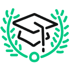 Education Icon - Graduation Cap