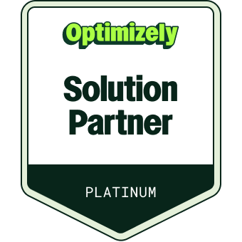 2026 Optimizely Platinum Solution Partner logo.