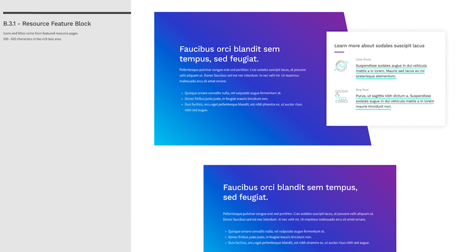 Screenshot of the Icertis design mock.